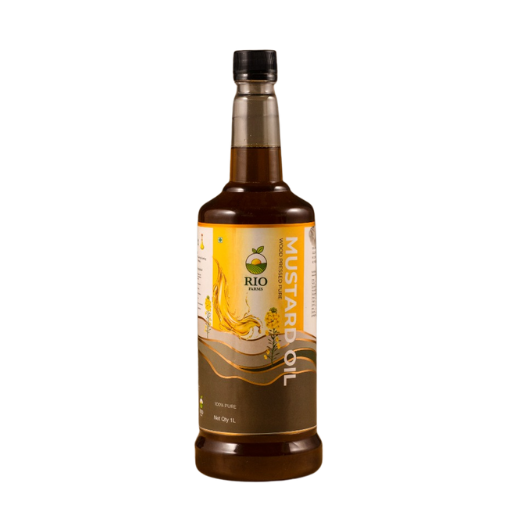 Organic Mustard Oil (Plastic Bottle) - RiofarmsIndia